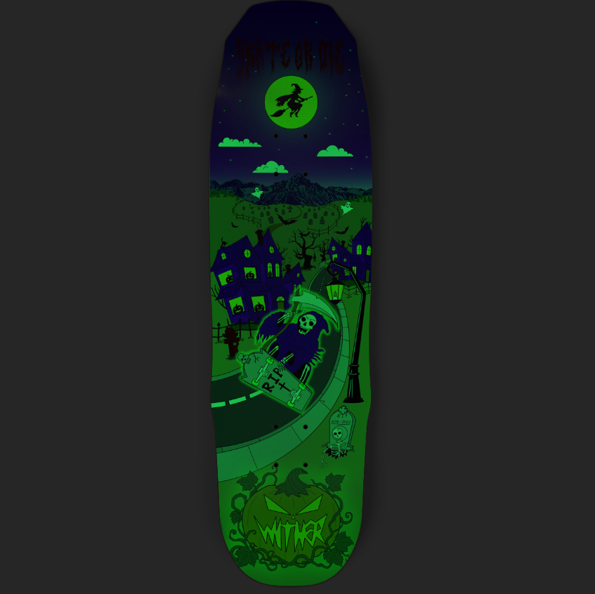 Spooky Town Deck (Shaped GID)